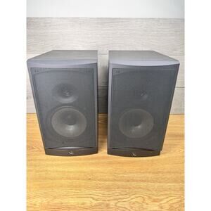 Infinity RS2 Bookshelf Speakers 15-100 Watt 8 Ohms Pair ~ Tested